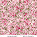 Henry Glass Cinnamon Stick Medium Floral Pink 2541-22 fabric