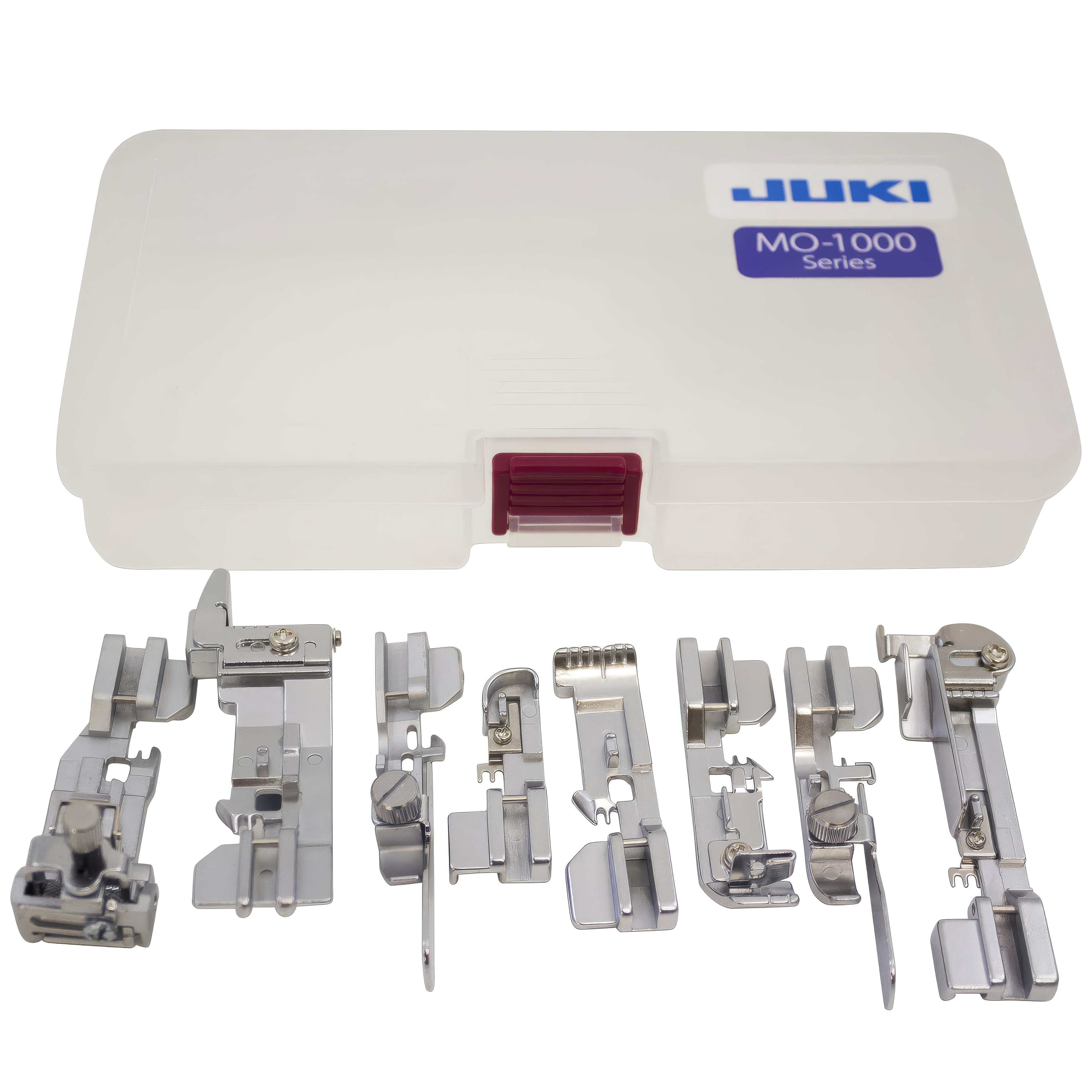 Juki 8 Pack of Serger Feet for MO-1000 and MO-2000 Sergers