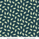 Henry Glass Happy Campers Fireflies Lime/Dark Teal 2735-67 fabric