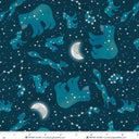 Henry Glass Happy Campers Constellations Dark Blue 2736-77 fabric