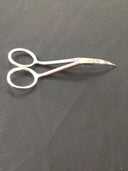 Famore 4.5 Inch Double Curved Embroidery Scissors