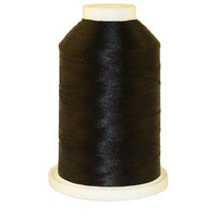 Brother Black 100% Polyester Color Fast, High Shine Embroidery Thread ETP900