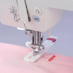 Juki HZL-HT740 Compact Size Computer Controlled Sewing Machine with 116 Stitch Patterns and 2 Fonts