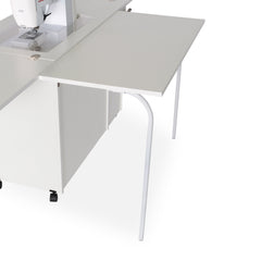 Harriet Sewing Cabinet with Quilt Leaf Extension Option