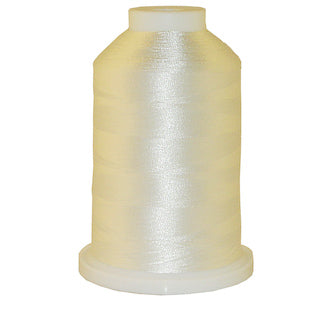 Brother White 100% Polyester Color Fast, High Shine Embroidery Thread ETP001