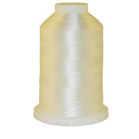 Brother White 100% Polyester Color Fast, High Shine Embroidery Thread ETP001