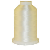 Brother White 100% Polyester Color Fast, High Shine Embroidery Thread ETP001