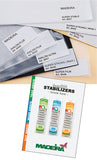 Madeira Stabilizers Starter Set Embroidery Stabilizers - Sticky - Tear Away - Wash Away - Cut Away