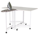 Millie Cutting & Iron Table - Ash White