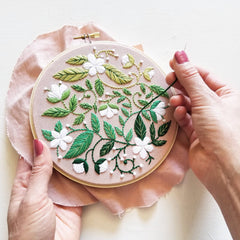 Jessica Long Blissful Blooms Beginner Embroidery Kit