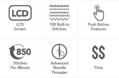 Baby Lock Presto II Quilting Machine 100 Stitch Computer Sewing Machine