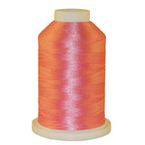 Brother Pink 100% Polyester Color Fast, High Shine Embroidery Thread ETP085