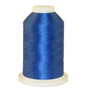 Brother Electric Blue 100% Polyester Color Fast, High Shine Embroidery Thread ETP420