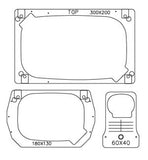 Hoopmaster Embroidery Hoop Kit for Brother PR-600 or BabyLock EMP6 - Complete Kit