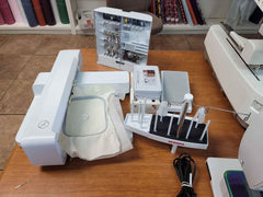 USED Bernina 570 QE E Sewing Quilting and embroidery machine