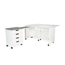 Laverne & Shirley Ash White Sewing Cabinet
