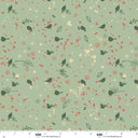 Blank Quilting Maple & Marigolds Tiny Bird with Flowers Lt. Green 4851-60 fabric