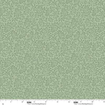 Blank Quilting Maple & Marigolds Leaf Lt. Green 4854-60 fabric