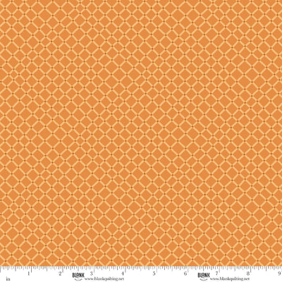 Blank Quilting Maple & Marigolds Lattice Geo Maize 4855-44 fabric
