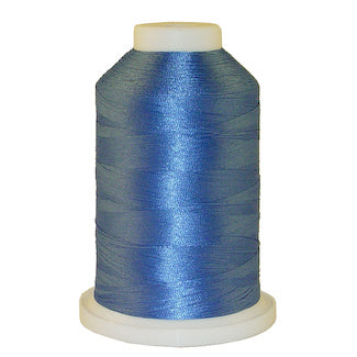 Brother Asian Blue 100% Polyester Color Fast, High Shine Embroidery Thread ETP0032