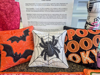 Spooktacular In-the-Hoop Pillow