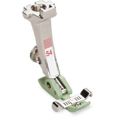 Bernina #54 Zipper Presser Foot With Non-Stick Sole