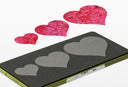 AccuQuilt GO! Heart-2", 3", 4" – view 2