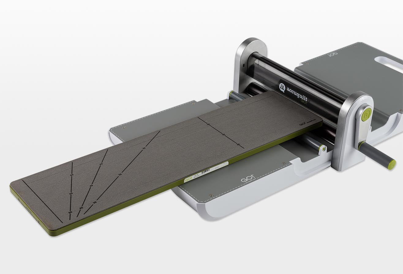AccuQuilt GO! Strip Cutter-1", 1 1/2", 2" (1/2", 1", 1 1/2" Finished) 3 Strips