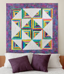 AccuQuilt GO! Log Cabin-12” Finished by Leslie Main