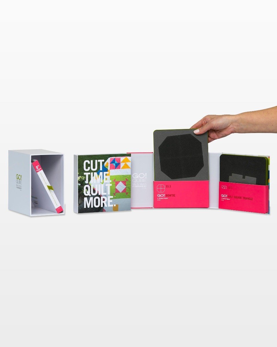 AccuQuilt GO! Qube 8” Companion Set-Corners
