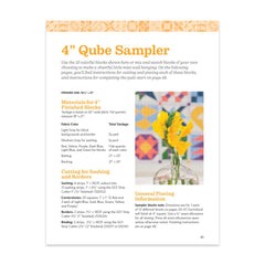 AccuQuilt GO! Qube Mix & Match Block System Pattern Book-2nd Edition