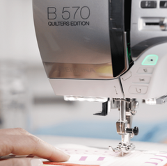 Bernina 570 QE E Sewing, Embroidery, and Quilting Machine