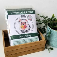 Jessica Long Hedgehog Hand Embroidery Kit