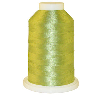 Brother Fresh Green 100% Polyester Color Fast, High Shine Embroidery Thread ETP027