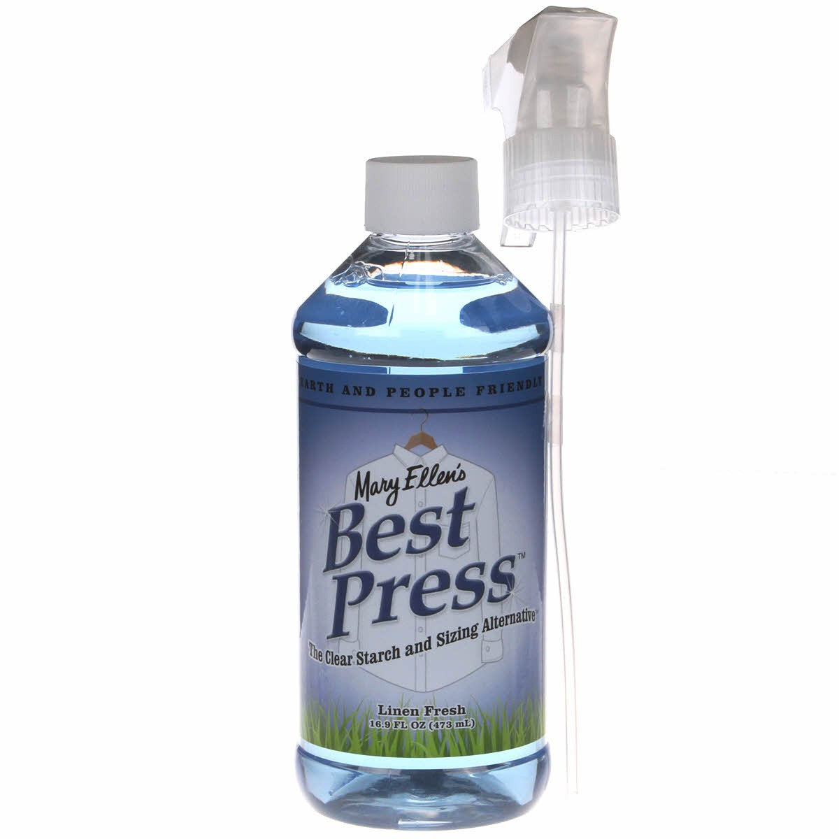 Mary Ellen Best Press Spray Starch – Linen Fresh Scent, 16 oz