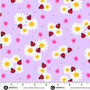 Andover Little Ladies Petal Parade Lilac quilting cotton fabric