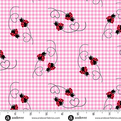Andover Little Ladies Twin Treasures Blossom quilting cotton fabric