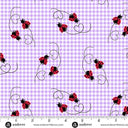 Andover Little Ladies Twin Treasures Lilac quilting cotton fabric