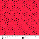 Andover Little Ladies Love Bug Hugs Cherry quilting cotton fabric