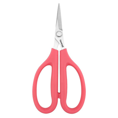 Famore Very Sharp Scissors with Pink Comfort Handles – 6-1/2 in