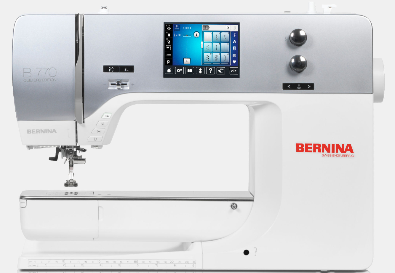 Bernina 770 QE Sewing and Quilting Machine