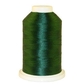 Brother Deep Green 100% Polyester Color Fast, High Shine Embroidery Thread ETP808