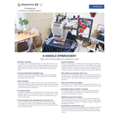 Brother PR680W 6 Needle Embroidery – view 3