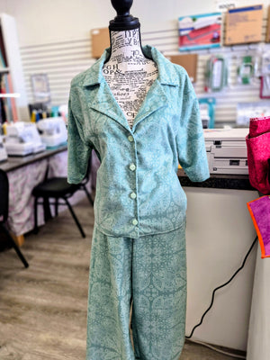Cozy Button-up Flannel PJ Class