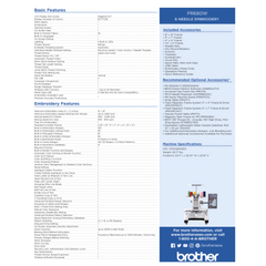 Brother PR680W 6 Needle Embroidery – view 4