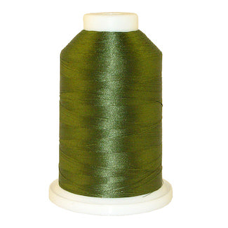 Brother Dark Pine Green 100% Polyester Color Fast, High Shine Embroidery Thread ETP0090