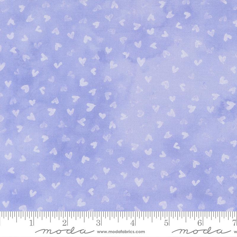Moda Delphinium Lilac quilting cotton by Janet Clare, 24653 13