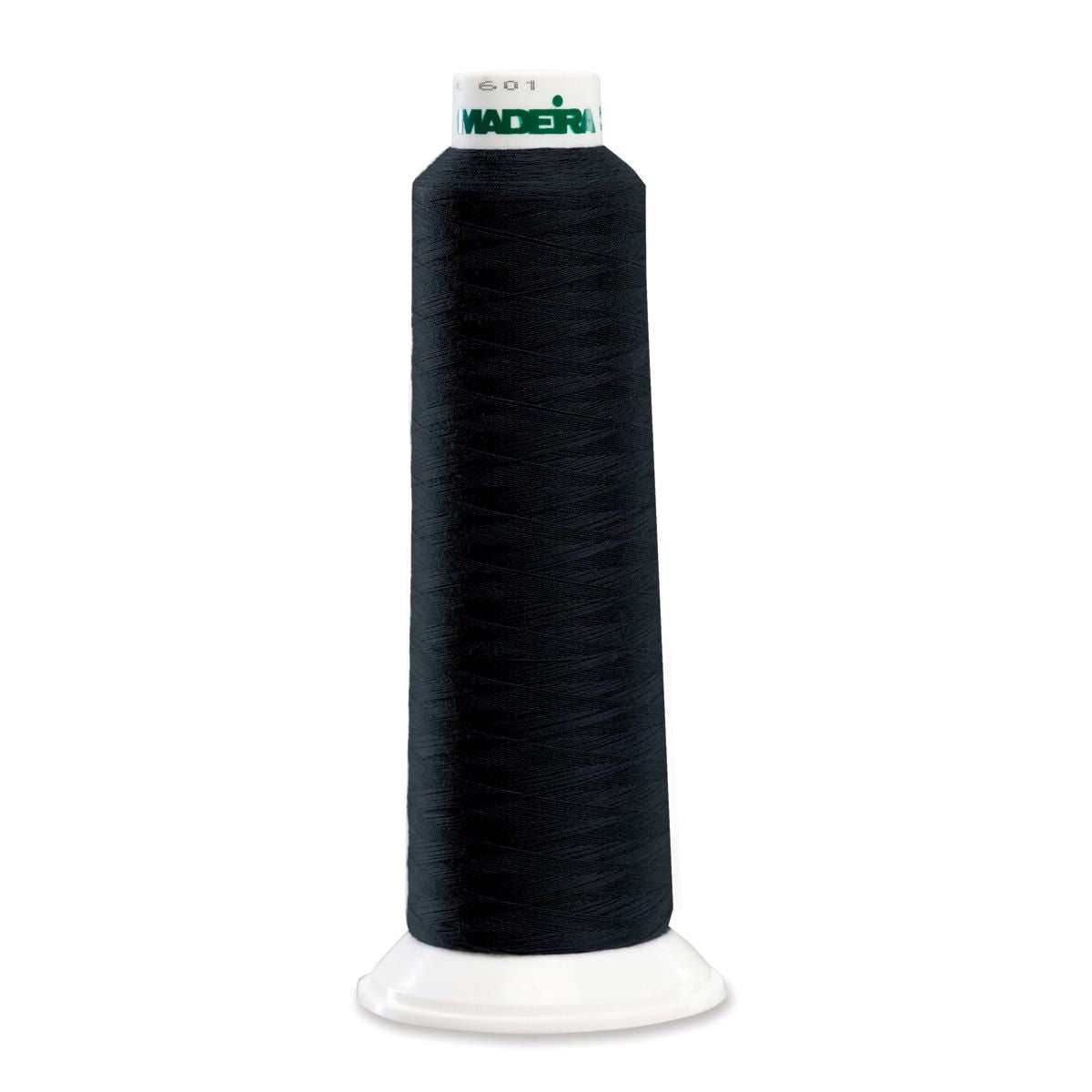 Madeira AeroLock serger thread 2000yd - Black (8000)