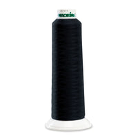 Madeira AeroLock Polyester Serger Thread 2000yd - Black (8000)