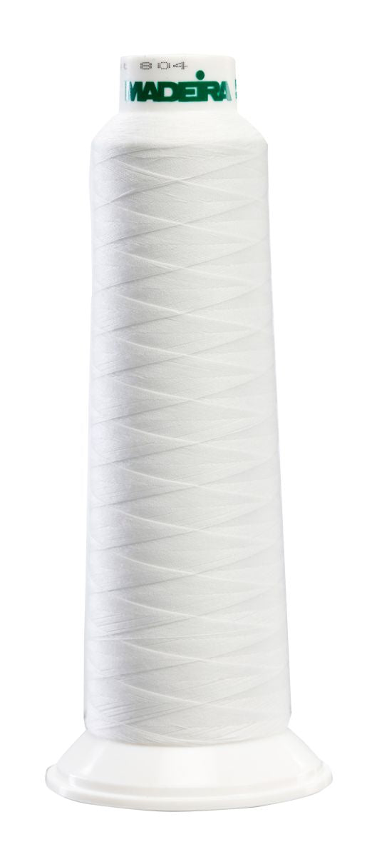 Madeira AeroLock serger thread 2000yd - White (8010)